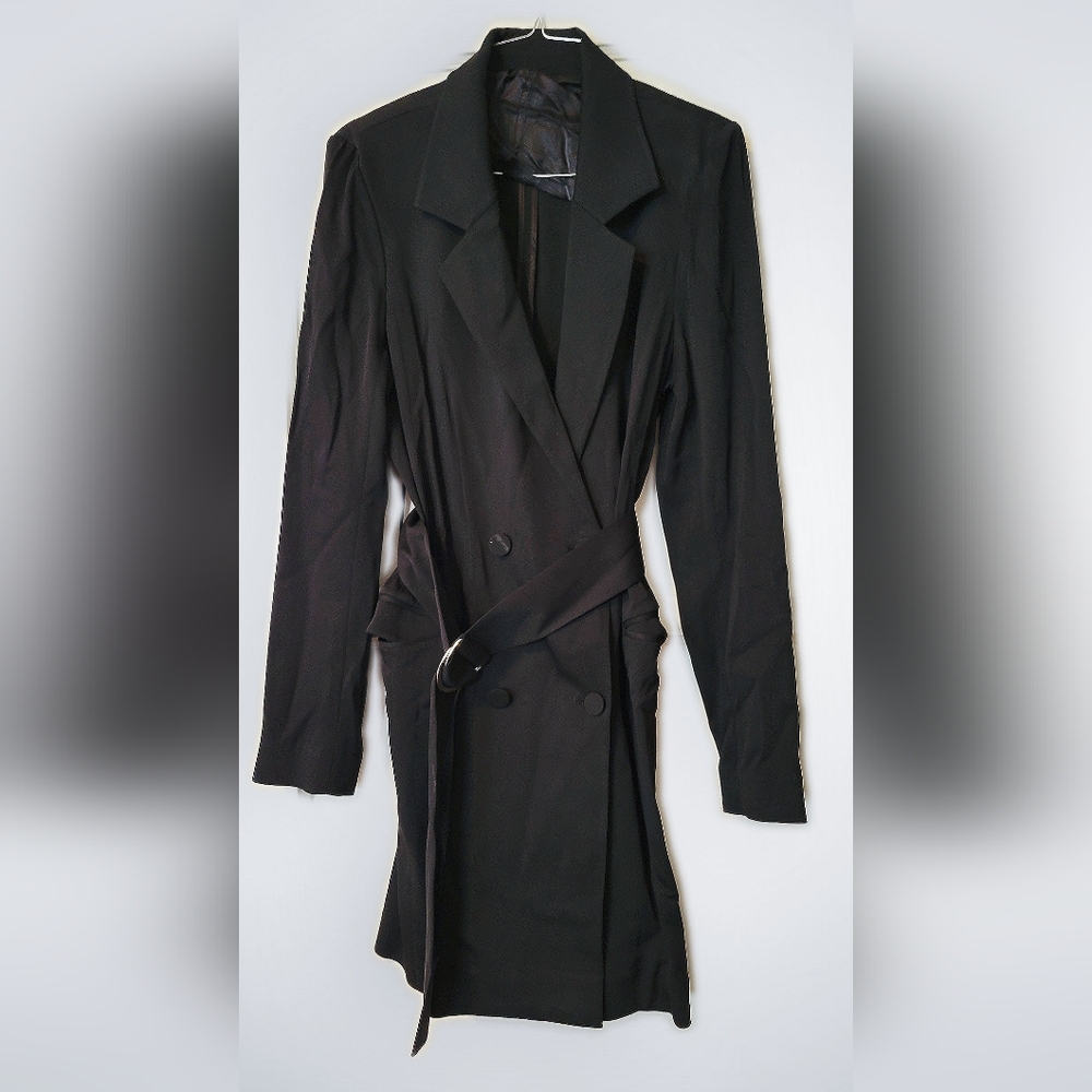 Black blazer dress